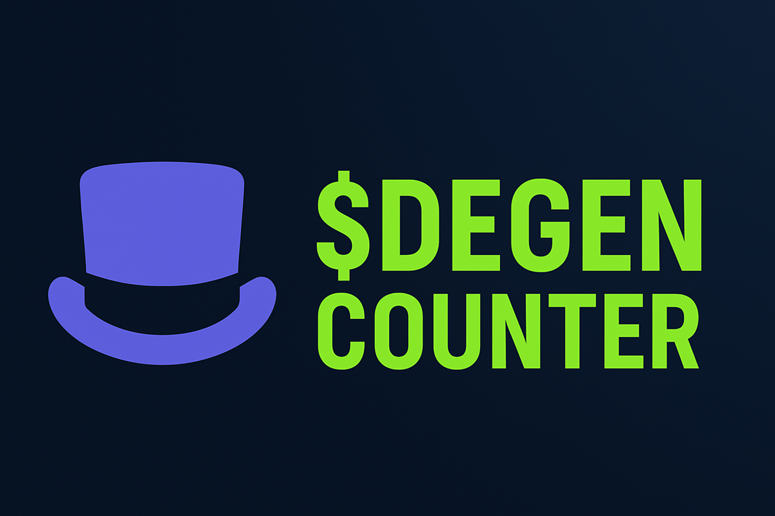 $DEGEN Counter - Farcaster Mini Apps
